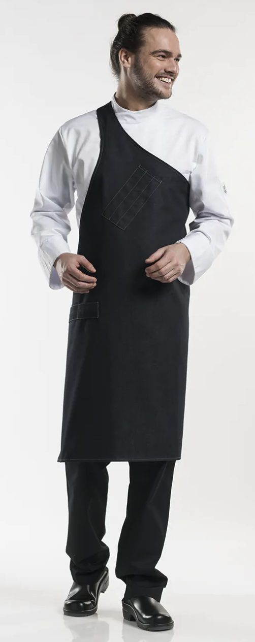 Butcher Black Denim Schort