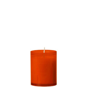 24-uurs refill kaars oranje (60/doos)