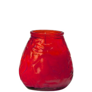 70-uurs terraskaars glas rood