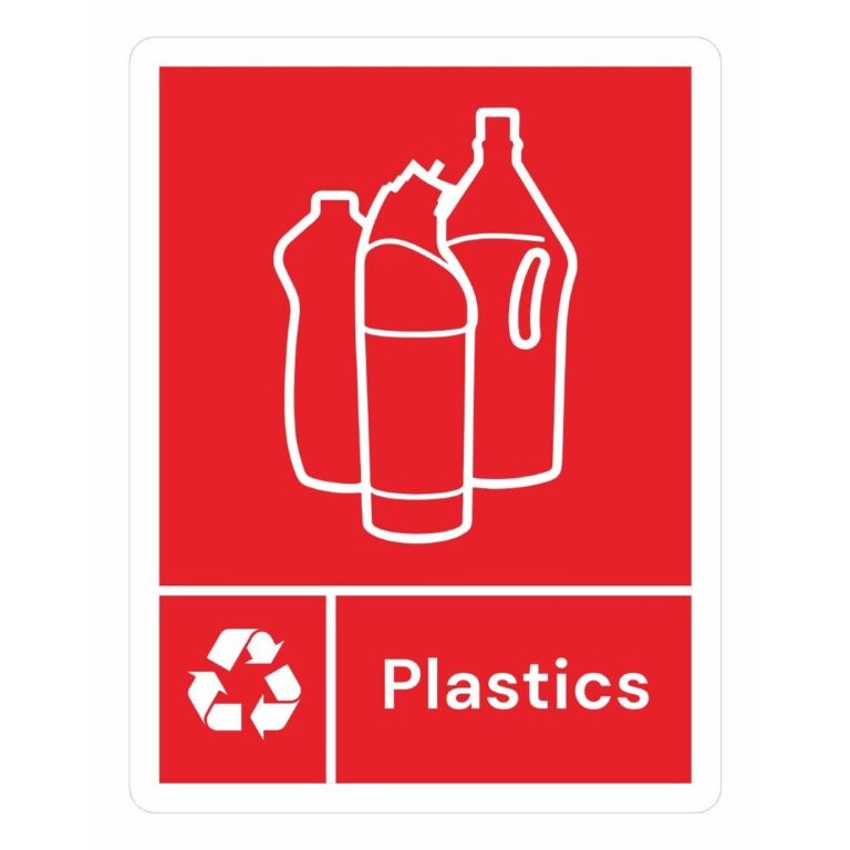 Jantex Slim Bin Label - Kunststoffen