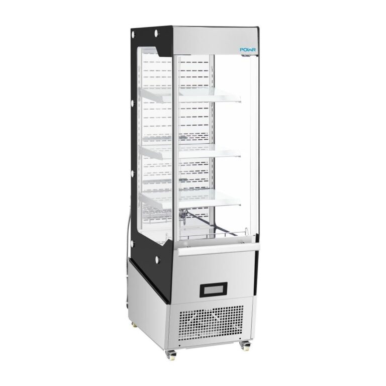 Polar G-Serie Slimline Multideck Displaykoelkast met Deur