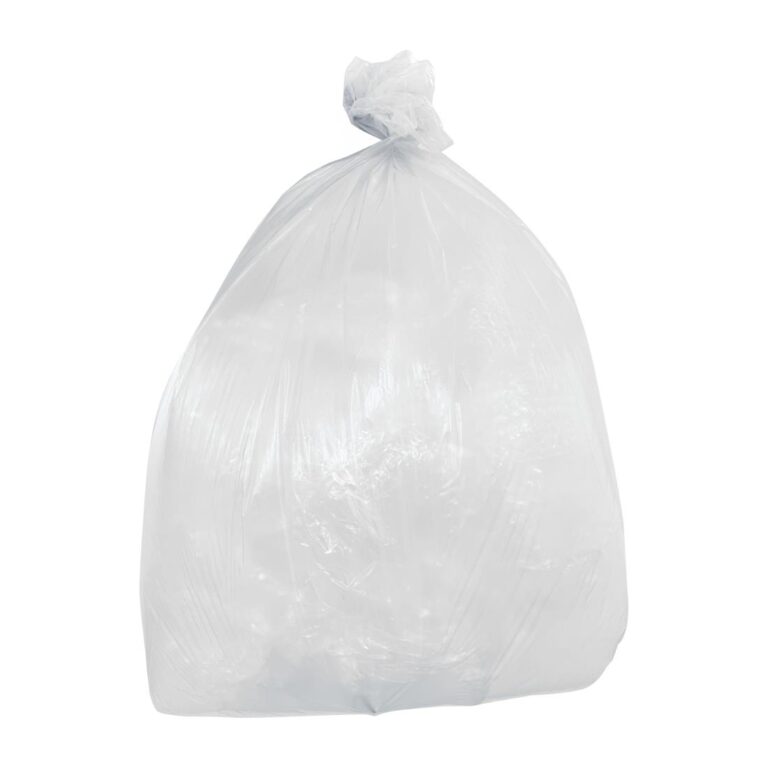 Jantex Lichtgewicht Vuilniszakken Transparant 5kg 80Ltr (200 stuks)