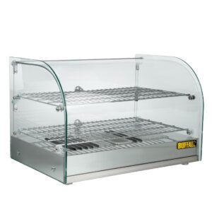 Buffalo warmhoudvitrine 45L 37,6(h) x 55,4(b) x 37,6(d)cm
