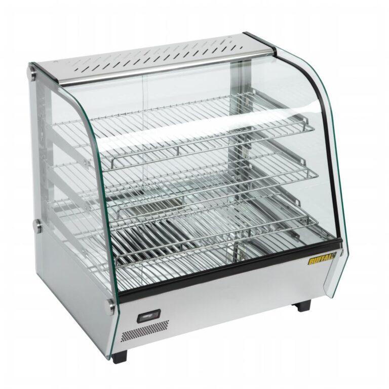 Buffalo warmhoudvitrine 120L 67(h) x 68,7(b) x 56,8(d)cm