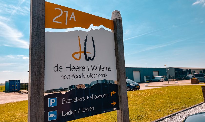 Welkomstbord De Heeren Willems Steenpad 21A