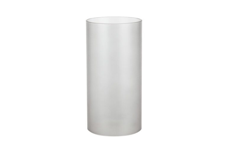 Cilinder model glas helder grijs